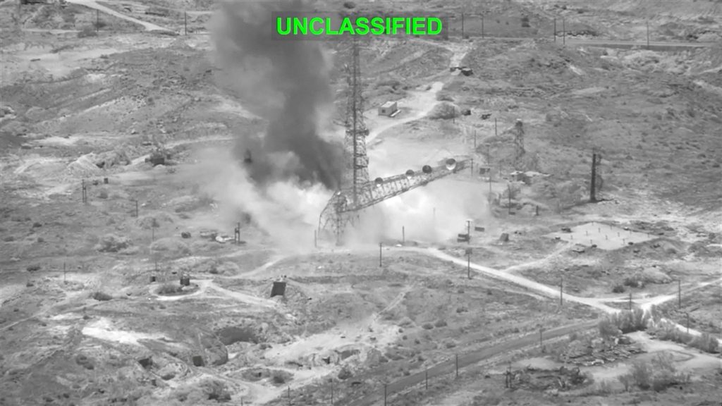 U.S. Forces Destroy Iranian Surveillance Tower Near Strait Of Hormuz