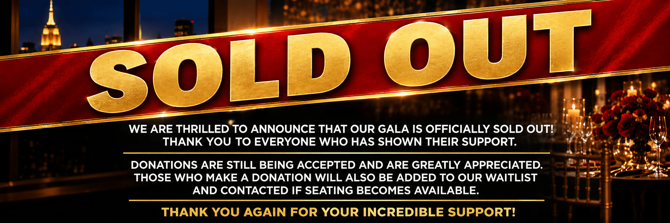 WABC Radio Foundation Gala Sold Out