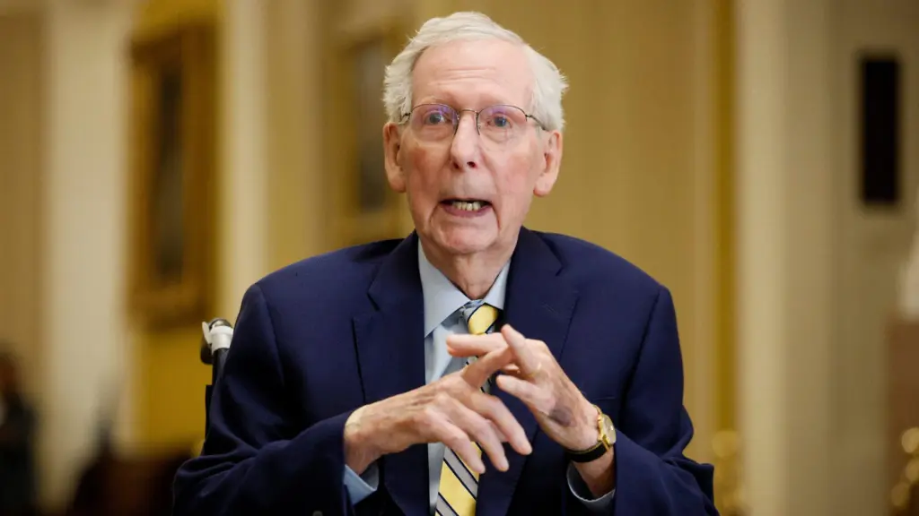 u-s-senator-mitch-mcconnell-speaks-to-reporters-outside-the-senate-chamber-after-returning-to-capitol-hill-in-washington