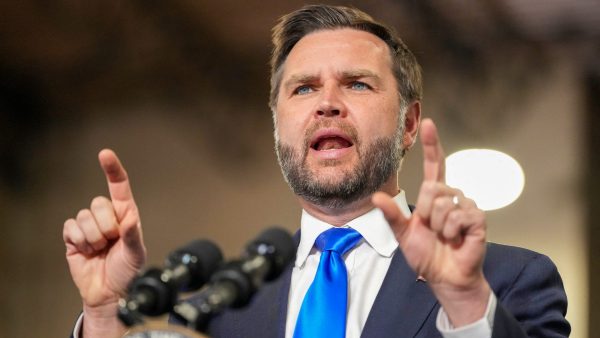 JD Vance Holds Press Conference on Fraud