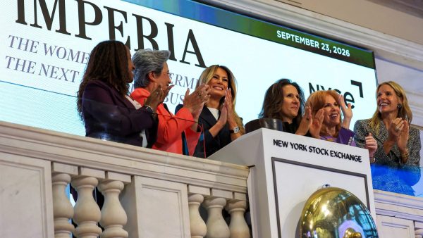 Melania Rings NYSE Opening Bell