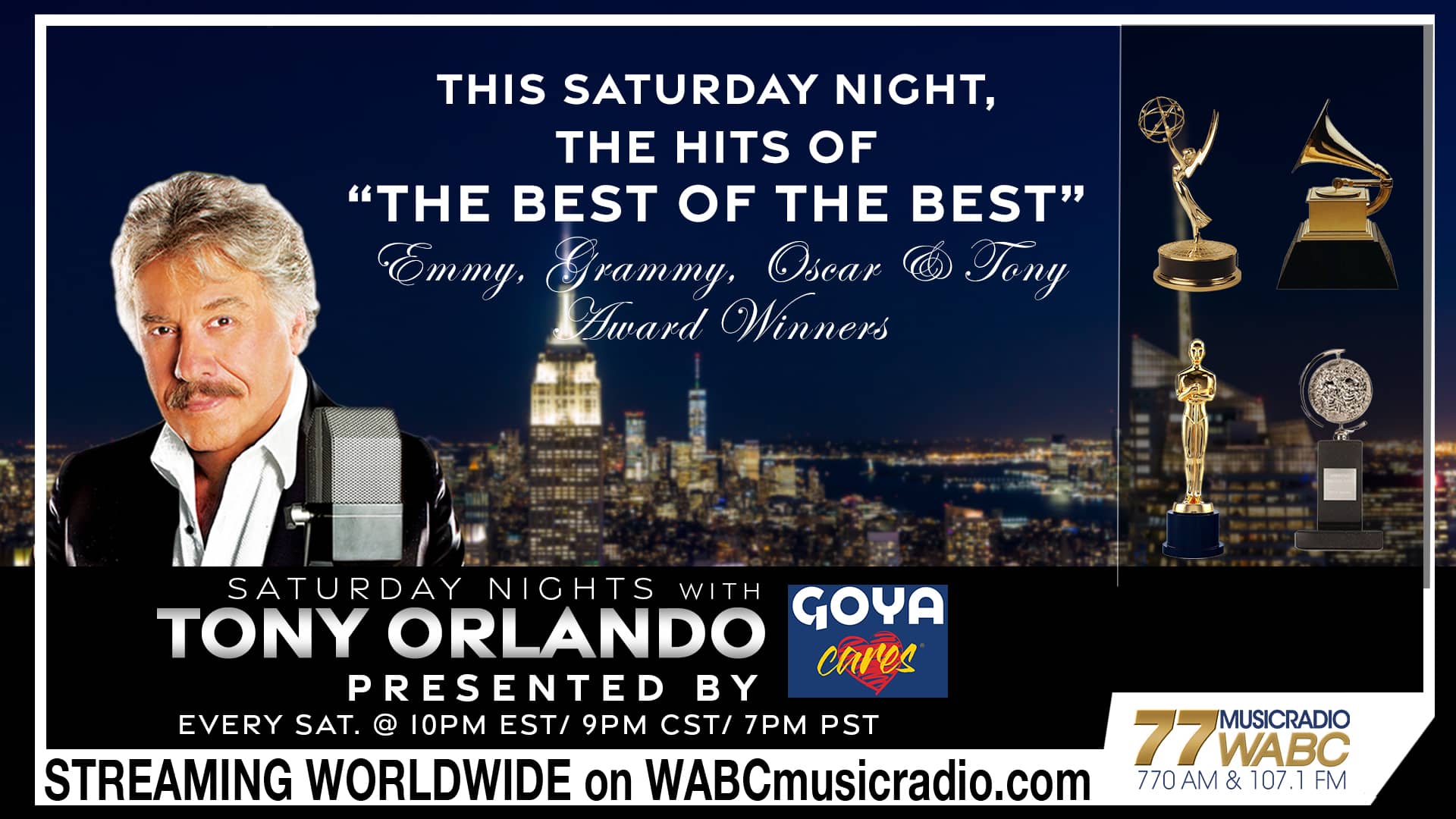 This Saturday Night, The Hits of "The Best of the Best" Emmy, Grammy