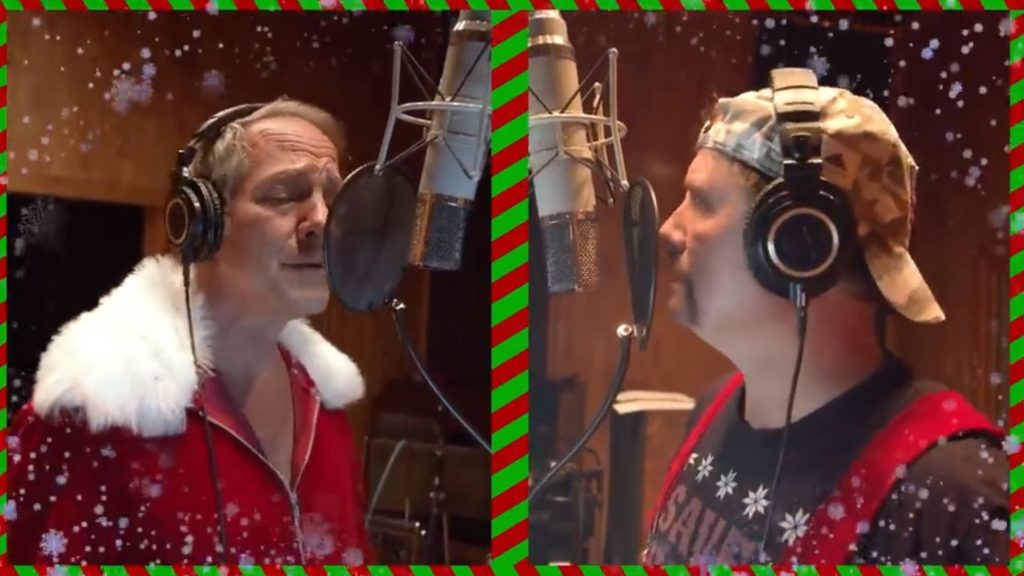 Rich & Rowe Santa's Gotta Dirty Job Lyrics (Video) Rich & Rowe (Mike Rowe, John Rich and The Oak Ridge Boys