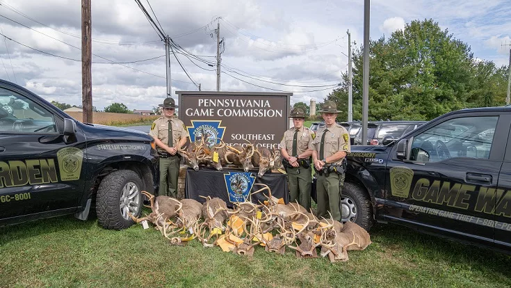 50-deer-mounts-and-antler-sets-most-of-them-trophies-seized-from-trio-in-southeastern-pa