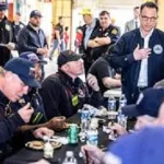 Shapiro Family Hosts Lunch For Firefighters After Arson