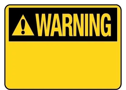 warning