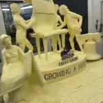 Farm Show Butter Sculpture To Be Recycled Into Renewable Energy