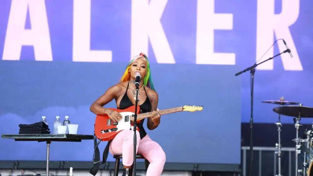 Summer Walker Attended the One music Festival at Centennial park Atlanta^ Georgia/ USA- September 8 2019