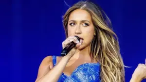 Concert of Tate McRae June 20 2025. Pinkpop Festival Landgraaf^ The Netherlands.