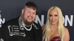 Jelly Roll and Bunny XO at the MusiCares Person of the Year Gala. LOS ANGELES^ USA. February 02^ 2024