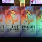 Concert film Taylor Swift : The Eras Tour ; Display at the theater October 22^ 2023