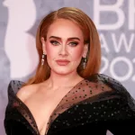 Adele attends The BRIT Awards 2022 at The O2 Arena on February 08^ 2022 in London^ England.