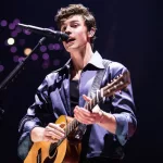 Shawn Mendes peforms live the O2 Arena on April 16th 2019 in London^ England.