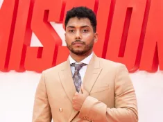 Chance Perdomo attends the UK Premiere of Mission Impossible - Dead Reckoning Part One at Odeon Luxe Leicester Square. London^ England^ UK - June 22^ 2023