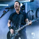 Singer/guitarist Sully Erna from Godsmack perform live at Manchester Academy ^ United Kingdom^ 9th october 2022.