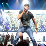 Luke Bryan at the XFINITY Theatre on September 13^ 2014 in Hartford^ Connecticut.