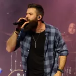 Jordan Davis performs at CMT's RAMJAM on June 3^ 2019 at TopGolf in Nashville^ Tennessee.