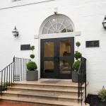 Exterior view of the National Republican Congressional Committee (NRCC) office in Washington^ DC. Washington^ DC^ USA - June 23^ 2022: