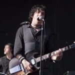 Frontman / Guitarist Jesse Malin performs at the Union County Music Fest on September 11^ 2010 in Clark^ NJ.