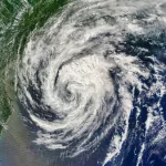 Tropical Storm Beryl 02L approaching New England. Tropical Storm Beryl 02L approaching New England. Elements of this image furnished by NASA.