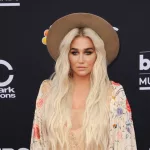 Kesha at the 2018 Billboard Music Awards held at the MGM Grand Garden Arena in Las Vegas^ USA on May 20^ 2018.