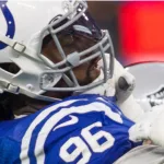 Denico Autry #96 - Indianapolis Colts host the Oakland Raiders on Sunday Sept. 29th 2019 at Lucas Oil Stadium in Indianapolis^ IN -USA