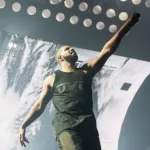 Drake preforms at Joe Louis Arena Detroit^ Michigan - August 16 2016