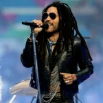 Lenny Kravitz performs prior to the UEFA Champions League Final Borussia Dortmund v Real Madrid CF at Wembley Stadium.