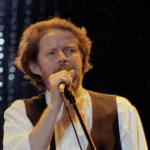 Singer Don Henley of The Eagles performs on stage at The Gorge Amphitheater August 17^ 1991 in George^ Wa.