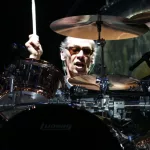 Alex Van Halen of Van Halen performs onstage at Jones Beach Theater on August 14^ 2015 in Wantagh^ New York.