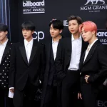 J-Hope^ V^ Jungkook^ Jimin^ Suga^ Jin and RM of BTS at the 2019 Billboard Music Awards held at the MGM Grand Garden Arena in Las Vegas^ USA on May 1^ 2019.