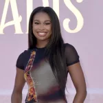 Coco Jones at the premiere for season 4 of Emily in Paris at the Egyptian Theatre.LOS ANGELES^ USA. August 14^ 2024