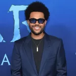 The Weeknd arrives for the ÔAvatar The Way of WaterÕ Hollywood Premiere on December 12^ 2022 in Hollywood^ CA