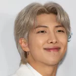 RM of BTS arrives at the Forum Los Angeles in Inglewood^ CA. Los Angeles^ California / USA - December 6 2019