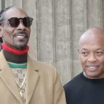 Snoop Dogg^ Dr Dre at the Snoop Dogg Star Ceremony on the Hollywood Walk of Fame on November 19^ 2018 in Los Angeles^ CA