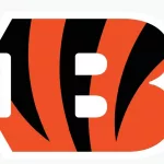 Cincinnati Bengals; editorial vector logo is printed on white paper.