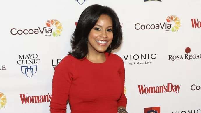 Sheinelle Jones attends the 14th Annual Woman's Day Red Dress Awards at Jazz at Lincoln Center on February 7^ 2017 in New York City.