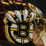 NHL Hockey player of the Boston Bruins^ during Bruins vs. New York Islanders at Nassau Veterans Memorial Coliseum. UNIONDALE^ NEW YORK^ UNITED STATES – Nov. 2^ 2013