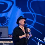 Blues Traveler performs in Fort Lauderdale^ Florida on November 16^ 2024.