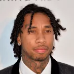 Tyga at the 25th amfAR Gala Cannes event at the Hotel du Cap^ Antibes. Part of the 71st Festival de Cannes ANTIBES^ FRANCE. May 17^ 2018