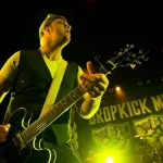 Dropkick Murphys perform on stage at the Paramount Theater in Seattle on June 27^ 2011.