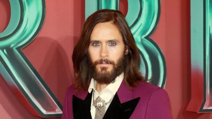 Jared Leto attends the "Morbius" London fan screening at Odeon Luxe Leicester Square in London^ England. London^ United Kingdom - March 24^ 2022