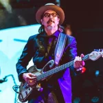 Les Claypool of Primus performs onstage at AT&T Center Grounds. SAN ANTONIO^ TX / USA - SEPTEMBER 22nd^ 2018