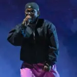 Kendrick Lamar performs at Bonnaroo music festival. USA - 06-17-2023