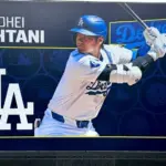 Tokyo^ Japan - March 8 2025: Ads for "MLB WORLD TOUR TOKYO SERIES 2025" featuring Shohei Ohtani of the LA Dodgers.