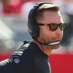 Arizona Cardinals head coach Kliff Kingsbury during an NFL game against the Tampa Bay Buccaneers. Nov 10^ 2019; Tampa^ FL USA
