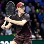 Final between Jannik Sinner and Felix Auger-Aliassime during the Rolex Paris Masters 1000 ATP tennis tournament at the La Defense Arena on November 2^ 2025 in Paris^ France.