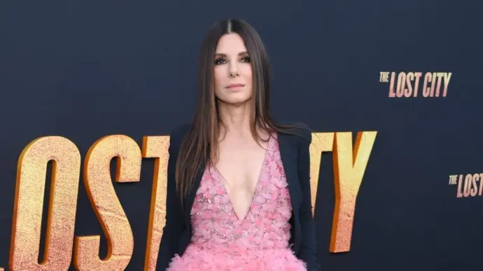 Sandra Bullock arrives for 'The Lost City' Los Angeles Premiere on March 21^ 2022 in West Hollywood^ CA