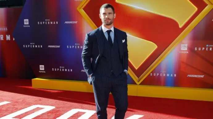 David Corenswet at the Premiere of Superman at the TCL Chinese Theatre IMAX LOS ANGELES - JULY 7^ 2025