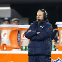 New England Patriots head coach Bill Belichick stands on the sidelines against the New York Jets at MetLife Stadium on November 22^ 2012 in East Rutherford^ New Jersey.